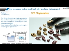 1PP 철강 및 저연금강용 반완성 칩브레이커