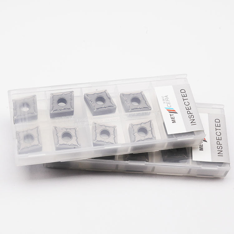 고강도 TiCN 기반 서멧 선삭 인서트 CNMG120408-MS1, HRA92.5 경도, 외경 선삭 시 내마모성