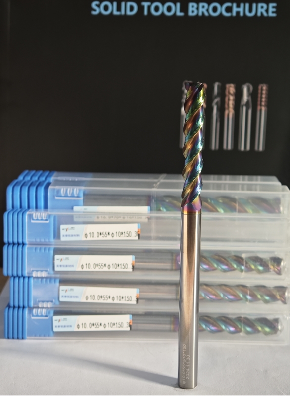 MAE PLUS Φ10x55x10Dx150mm 금속을 가공하기 위한 초장 길이 탄화물 밀