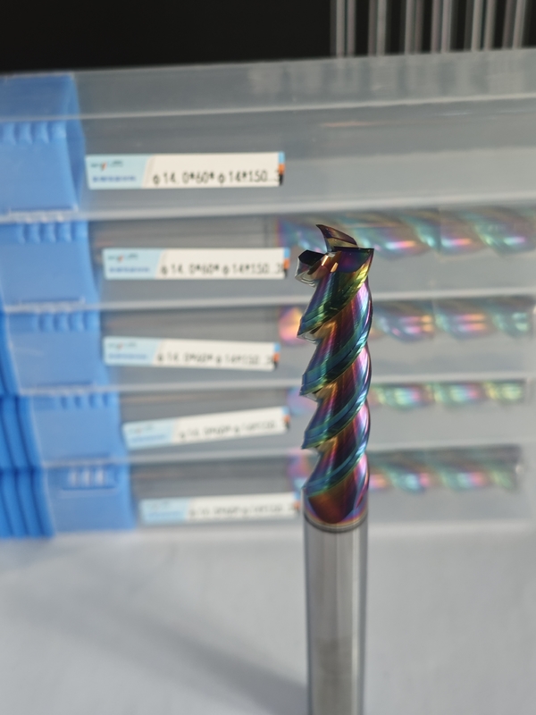 MAE PLUS 긴 길이 탄화물 종말 밀 금속 알루미늄 및 구리 가공 밀 14mm φ14.0 x 60 x φ14 x 150mm