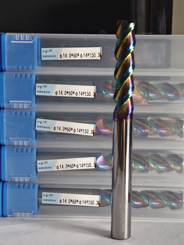 MAE PLUS 긴 길이 탄화물 종말 밀 금속 알루미늄 및 구리 가공 밀 14mm φ14.0 x 60 x φ14 x 150mm