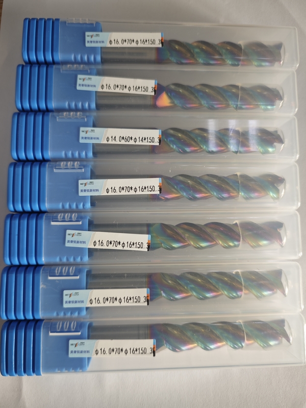 MAE PLUS 긴 길이 탄화물 종말 밀 금속 알루미늄 및 구리 가공 밀 14mm φ14.0 x 60 x φ14 x 150mm