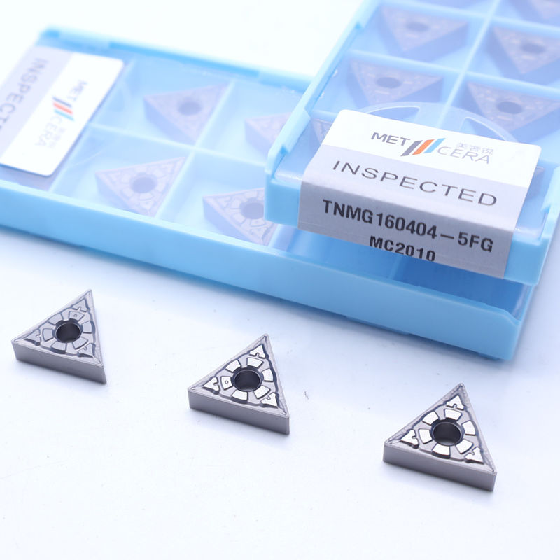 TiCN 세르메트 5FG 칩 브레이커를 가진 CNC 회전 삽입기
