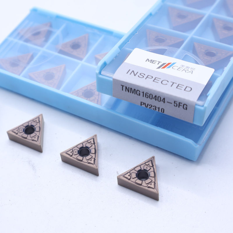 TiCN 세르메트 5FG 칩 브레이커를 가진 CNC 회전 삽입기
