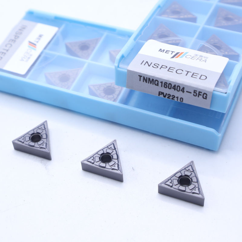 TiCN 세르메트 5FG 칩 브레이커를 가진 CNC 회전 삽입기