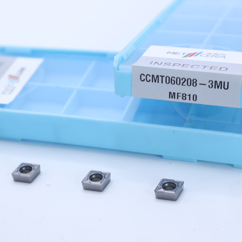 CCMT06 CCMT09 CCMT12 탄화탄소 회전 삽입자 3MU 반 완성 칩브레이커 경화 HRA918