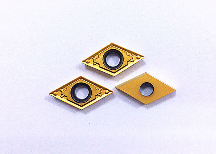 PVD 코팅 황금색 외면 회전 톱니 DCMT11T304-HQ에 대한 삽입 도구