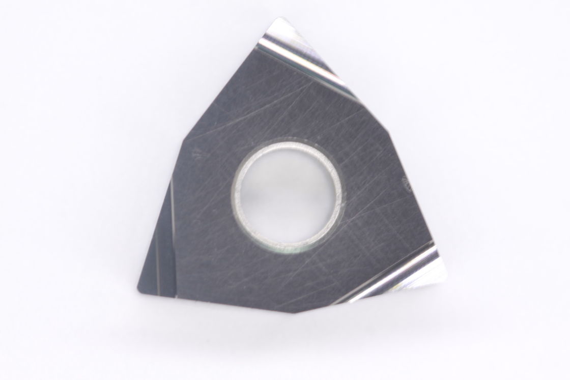 정밀 마감 PVD 코팅 CNC 세르메트 삽입 기계화 철강 턴링 삽입 WNGG080404R-S